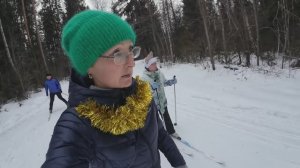 Хроника в городе. Новый 2025 год. Новогодняя лыжня.