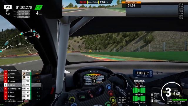 ACC | Spa Francorchamps | 2.18.402 | Lexus RC F GT3 смотреть онлайн