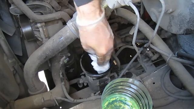 Газель Next. Замена топливного фильтра на двигателе Cummins смотреть онлайн