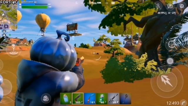 Testing fortnite on my mobile (huawei p smart 2021) смотреть онлайн