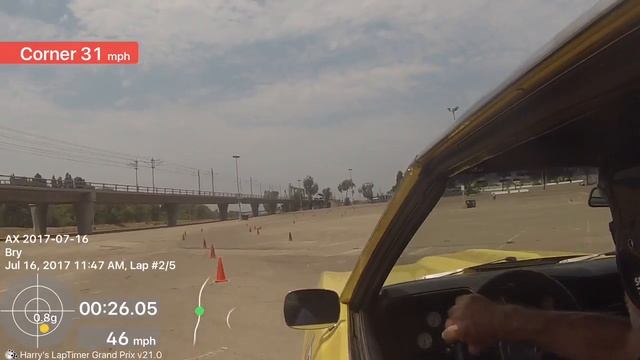 69 Camaro 7/16/17 SCCA Autocross Run 2 смотреть онлайн