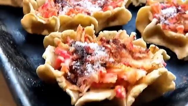 Корзинки с Яблочной начинкой смотреть онлайн