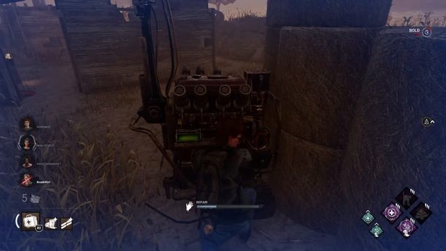 Dead by Daylight Steve Harrington On Coldwind Farm смотреть онлайн