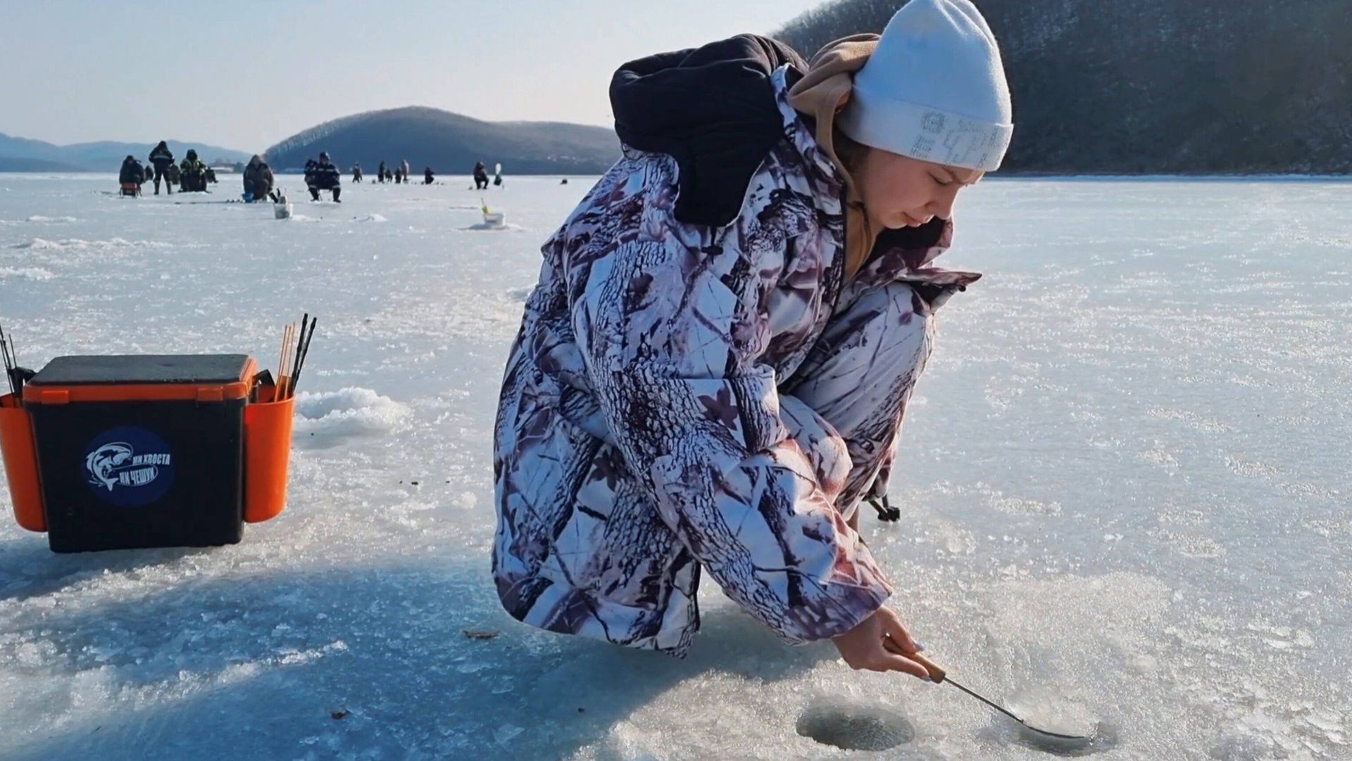 В поисках корюшки! Зимняя Рыбалка 2025! Корюшка на махалки. смотреть онлайн