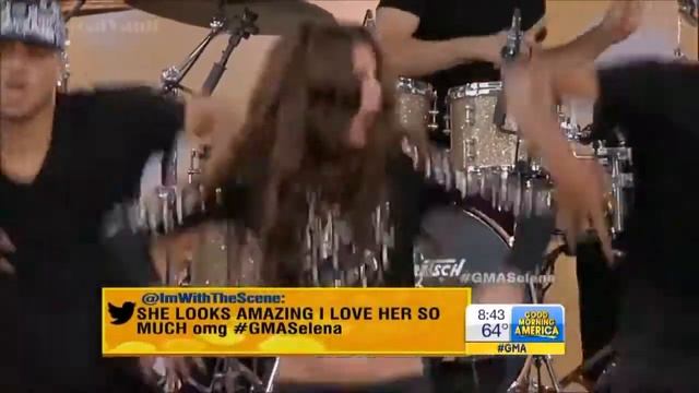 Selena Gomez  GMA Summer Concert!!