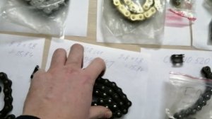 Крепкие бюджетные 520 мото цепи  для мотобуксировщиков, мототолкачей, мотоциклов и снегоходов.