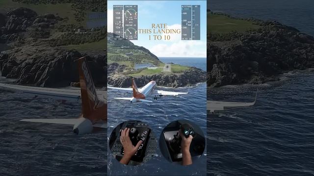 Saba Crosswind Landing - Airbus A320 Neo _ Best Flight Controller _ MSFS 2020 смотреть онлайн