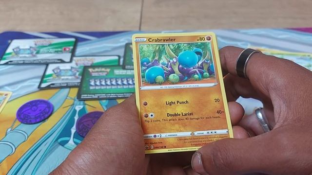 OPENING A POKEMON CHILLING REIGN CHECKLANE BOOSTER PACK смотреть онлайн