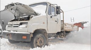 Холодный запуск Д245 после долгого простоя. ЗИЛ БЫЧОК со спалкой. ТНВД motorpal