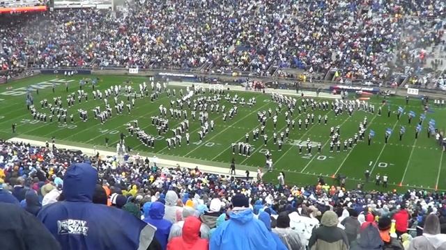 Penn State Blue Band Military Appreciation Show 10-3-15 смотреть онлайн