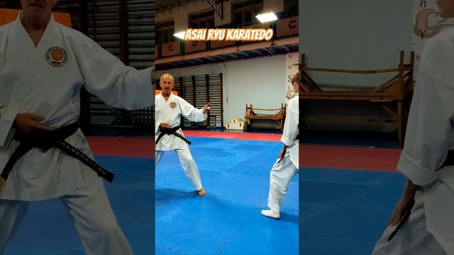 Наработка техники джию иппон кумитэ. #каратэ #karate #asairyu смотреть онлайн