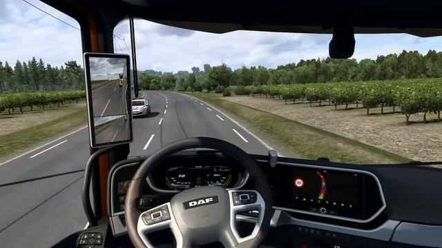 ETS 2 - DAF XG+ Transporting a Volvo Dump Truck from Bordeaux смотреть онлайн