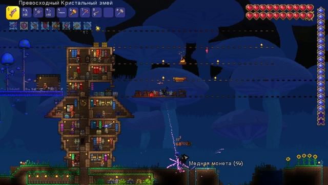 Террария прохождение игры Terraria серия #42 (Много разных событий) смотреть онлайн