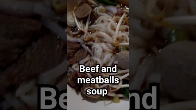 beef and meatballs soup pho #shortsyoutube #food #shortvideos #viral #shorts смотреть онлайн