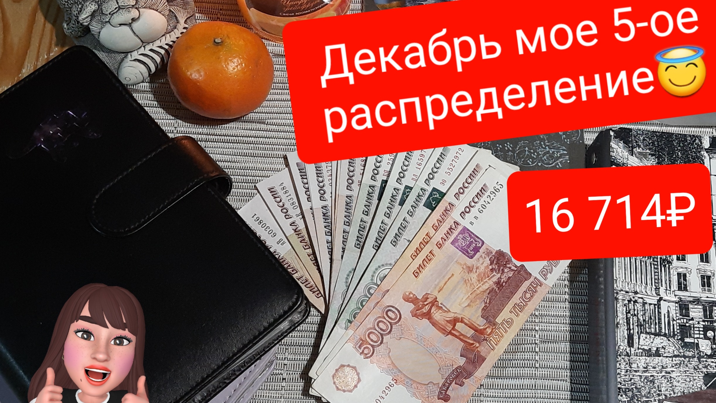 Моё пятое распределение декабря 16 714₽ от 26.12.2024г. Моя ЗП