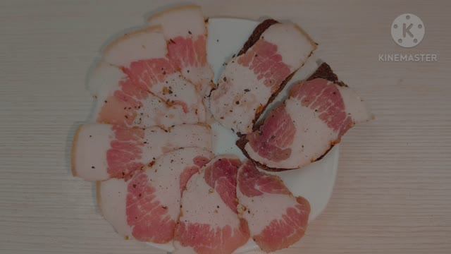 Вкусная грудинка в рассоле. смотреть онлайн