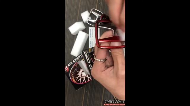 HOW TO MAKE RED CHROME ? (EZ COAT RED CHROME COLOUR PAINT) смотреть онлайн