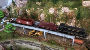 1:87 железнодорожная диорама, день