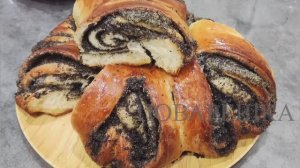 Пирог с маком / Пирог на дрожжевом тесте в духовке