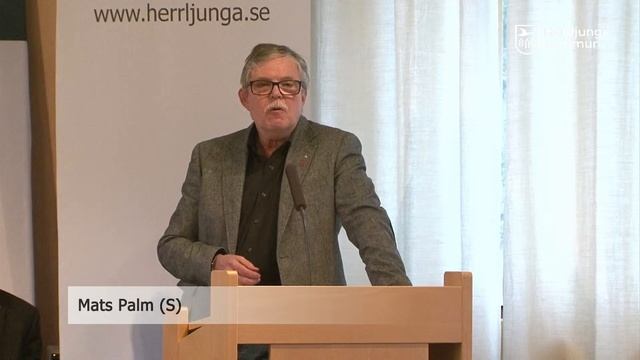 Herrljunga Kommunfullmäktige april 2024 смотреть онлайн