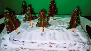 Черный лес в облаках, Торт Негр в пене!