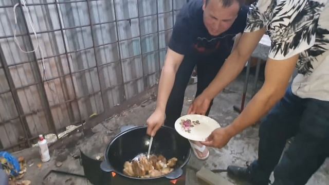 #буз баш# хазил лекин #казан кабоб... смотреть онлайн