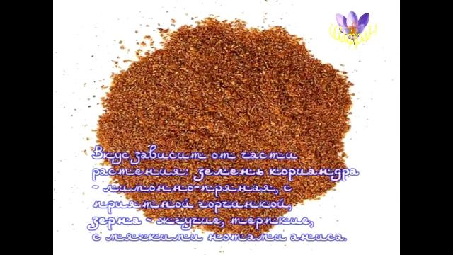 Кориандр....