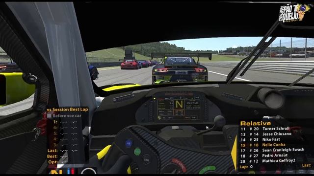 VRS SPRINT OPEN SETUP - PORSHE GT3 - RACE 40 MINT - 22 voltas смотреть онлайн