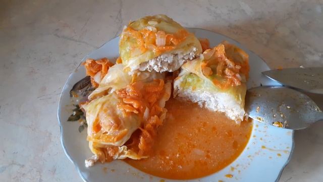 Приготовление голубцов. смотреть онлайн