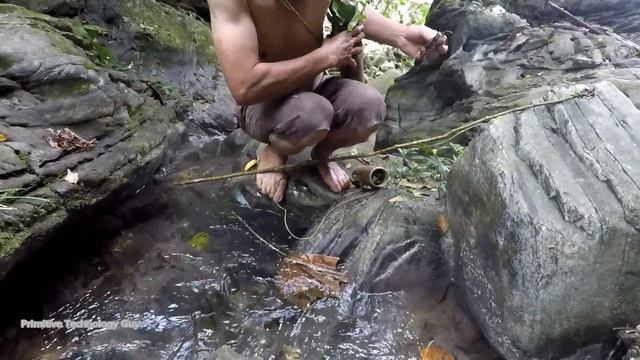 002. Primitive Technology- Catch Crab, Catch Freshwater Fishes смотреть онлайн