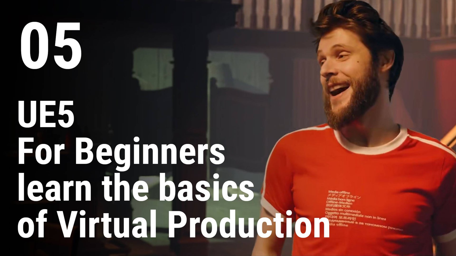 05 - UE5 For Beginners Learn The Basics Of Virtual Production - Create A Landscape