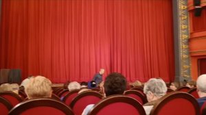 Вид с места партер 9 ряд театр Маяковского Москва