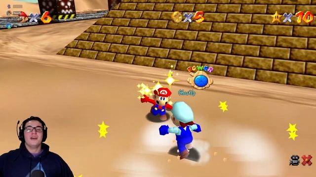 Mario 64 Manhunt, But I Can Use CAPPY смотреть онлайн