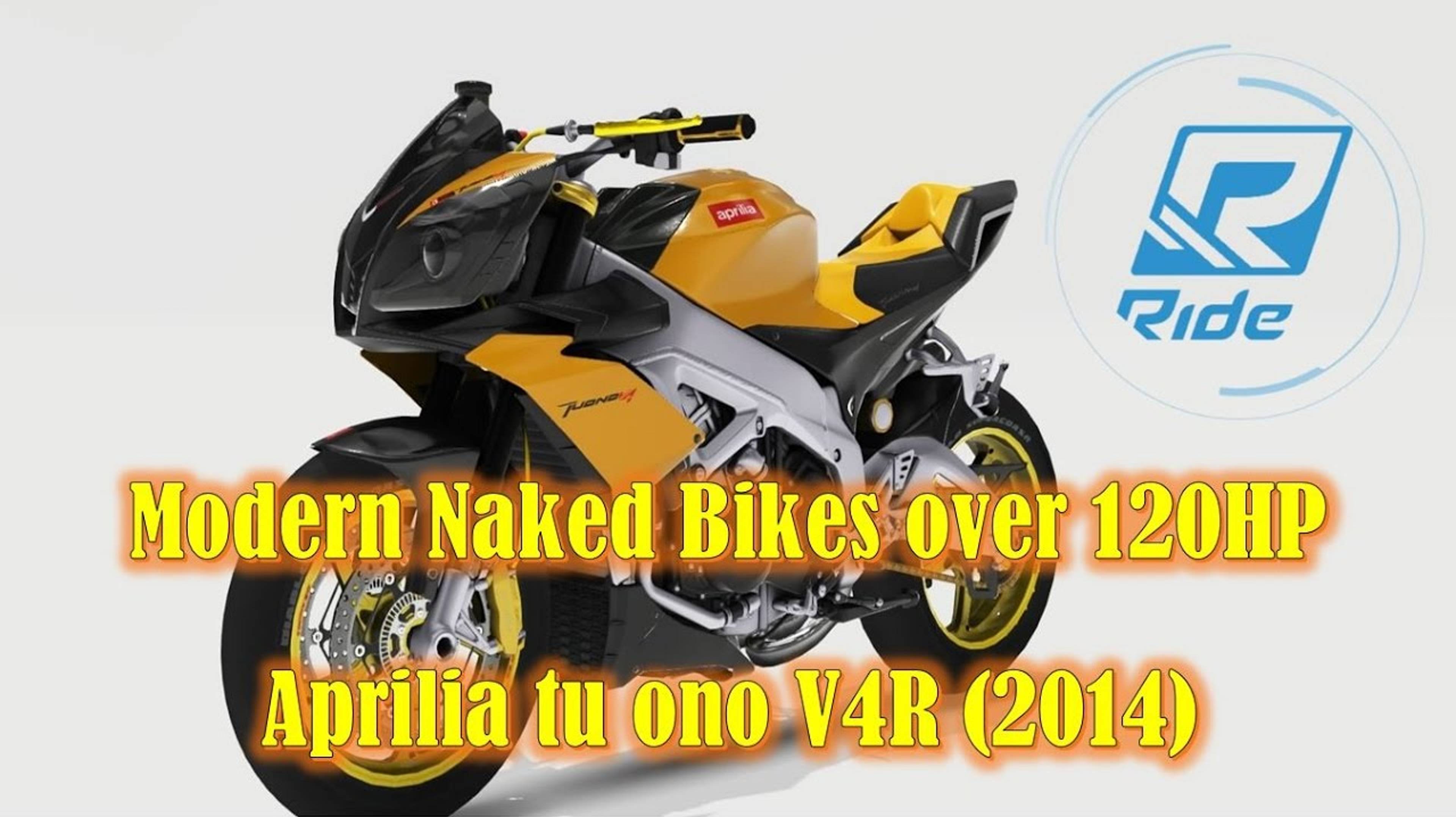 Aprilia tuono v4 (2014) мотоцикл Априлия - избыточная мощность как укоротить железного коня? RIDE смотреть онлайн