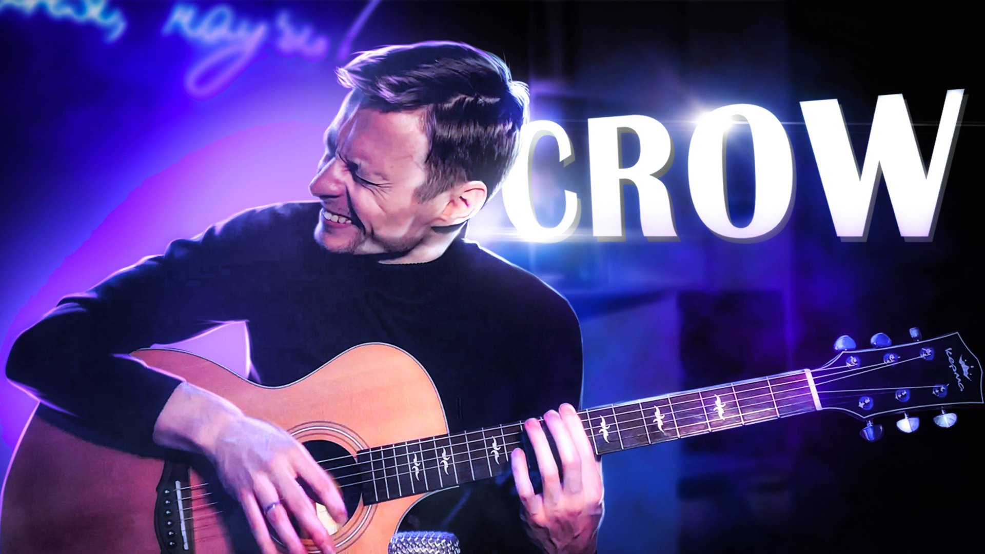 CROW @jinsankim - fingerstyle guitar cover by Ivan Zakharenka смотреть онлайн