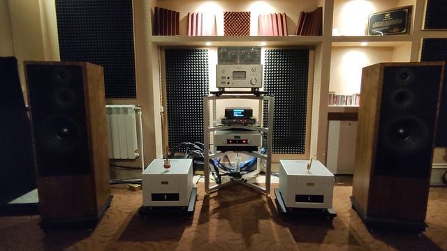 Goldmund Telos 600 (monoblock power amplifier) + Goldmund Mimesis 27.8 (preamplifier DAC) смотреть онлайн