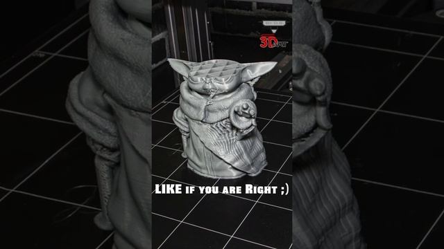 3D Printer Time Lapse - Grogu / Baby Yoda #Shorts смотреть онлайн