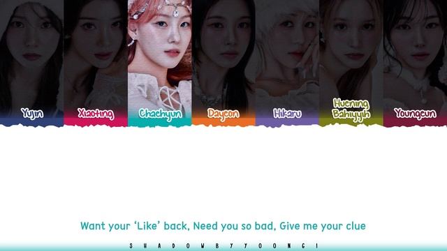 KEP1ER  - TIPI-TAP Lyrics