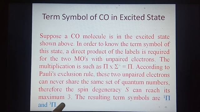 Molecular term symbol lecture 4, Hetero-nuclear diatomic molecules. смотреть онлайн