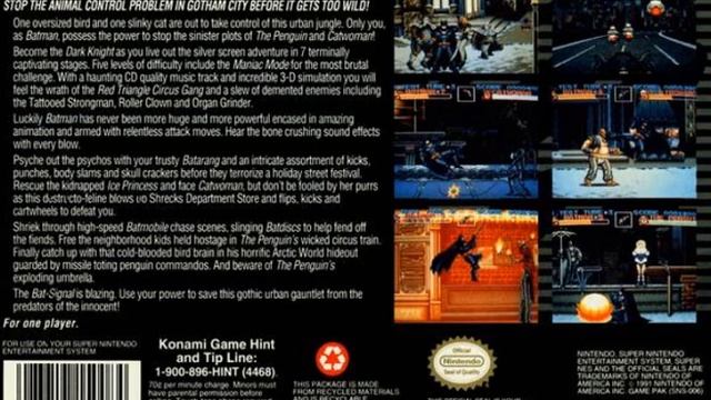 Batman Returns SNES Scene 7 смотреть онлайн