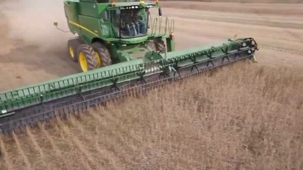 Самые мощные комбайны в мире
