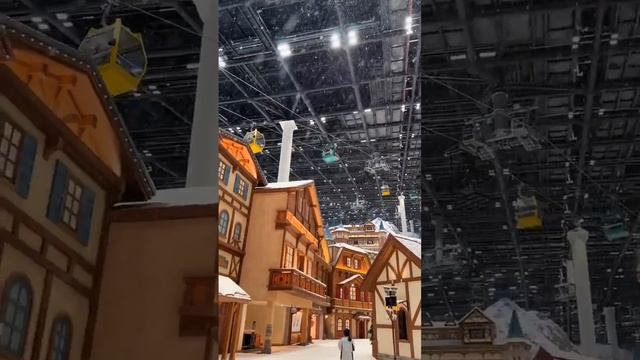 Самый большой в мире крытый горнолыжный курорт в Шанхае. смотреть онлайн