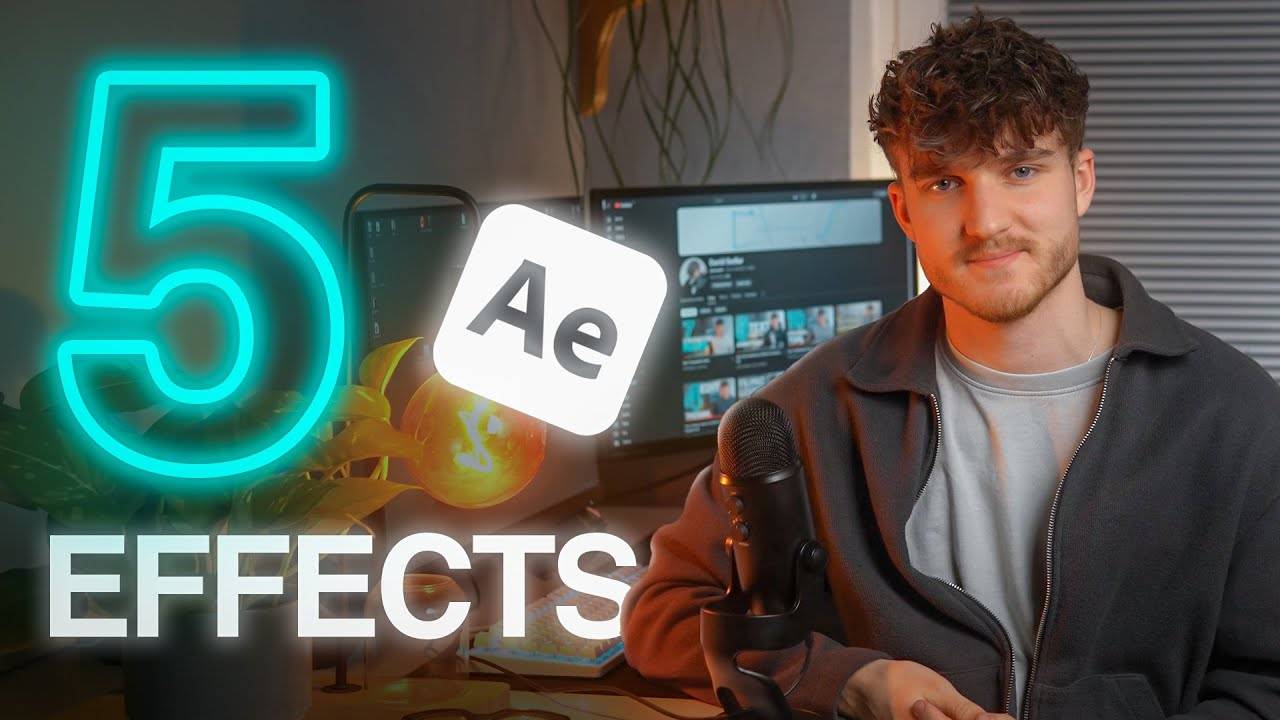 Топ-5 эффектов в After Effects смотреть онлайн