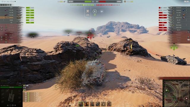 World Of Tanks Мир Танков бой 65 , FV 4004 Conway 3700, подпишитесь плз