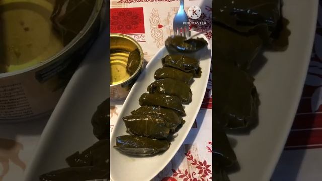 Rice in Grape leaves#shorts смотреть онлайн