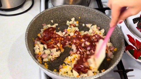 Гороховый суп с ветчиной