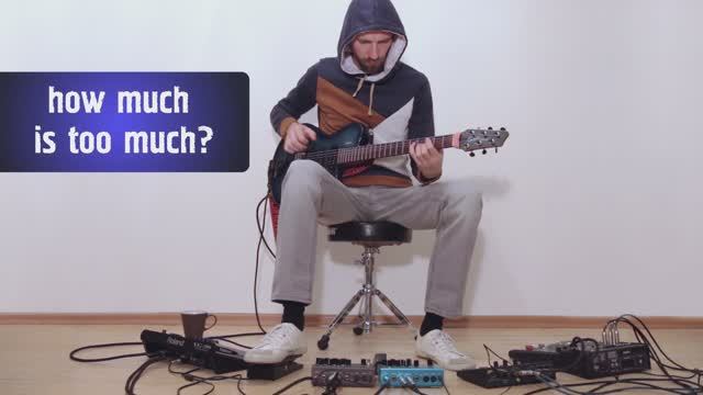 Гитарный эмбиент: How Much is Too Much (Strymon Timeline, BigSky, Roland VG-99, Boomerang Looper) смотреть онлайн