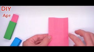 Просто как сделать кнопку из бумаги