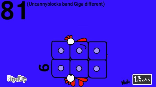 Uncannyblocks Band Not Very Giga Different (1-10) For @mrZavodila17