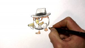 Как нарисовать Чикен Ган